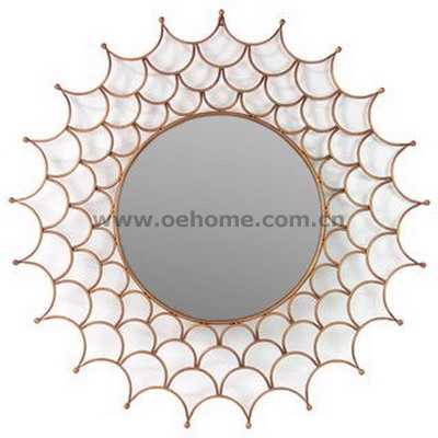 8317 Elgant high quality starburst mirror for home decoration